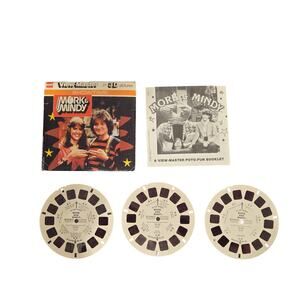 Vintage View-Master 3 Reel Set – Mork & Mindy | GAF Reels + Booklet